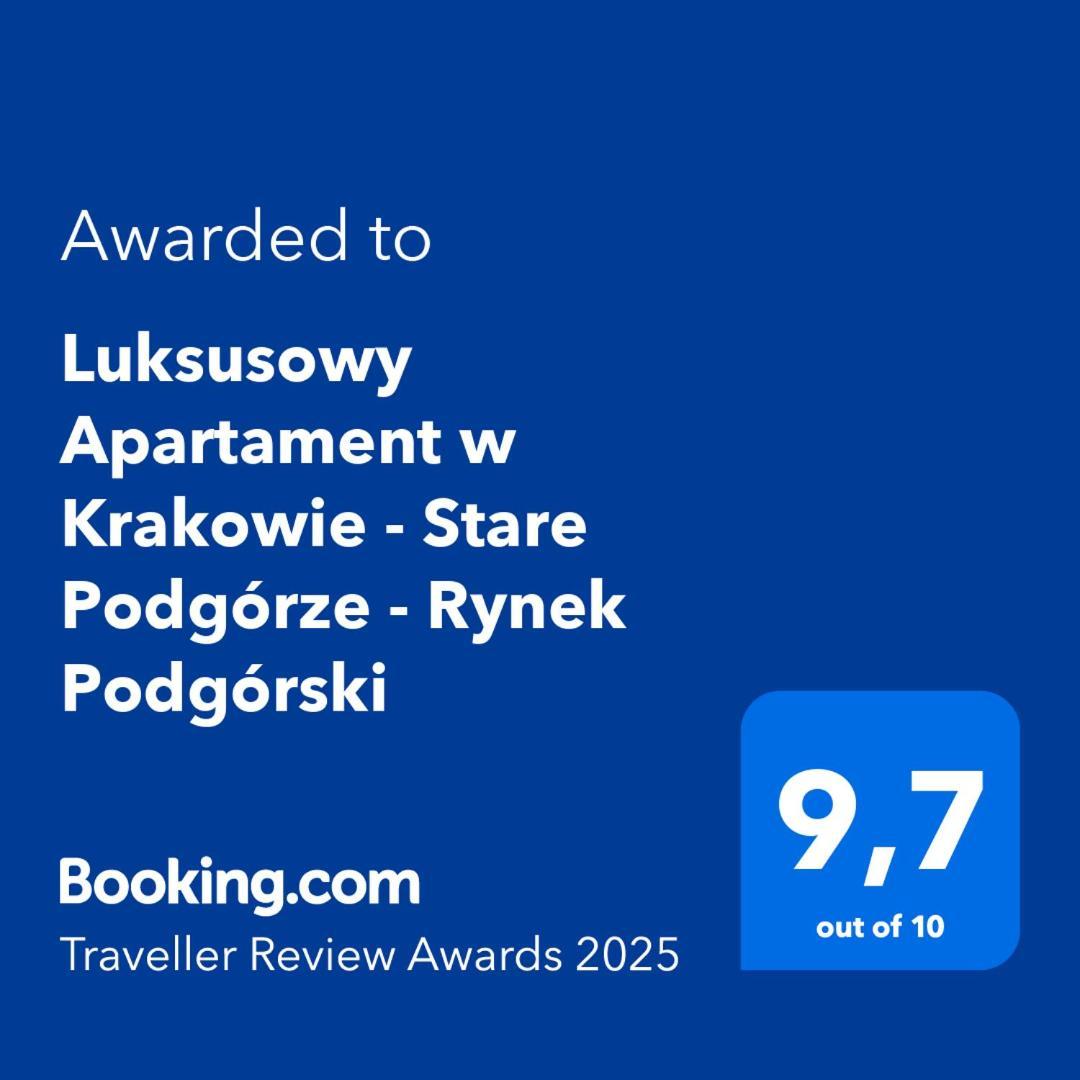 Luksusowy Apartament W Krakowie - Stare Podgorze - Rynek Podgorski Cracóvia Exterior foto